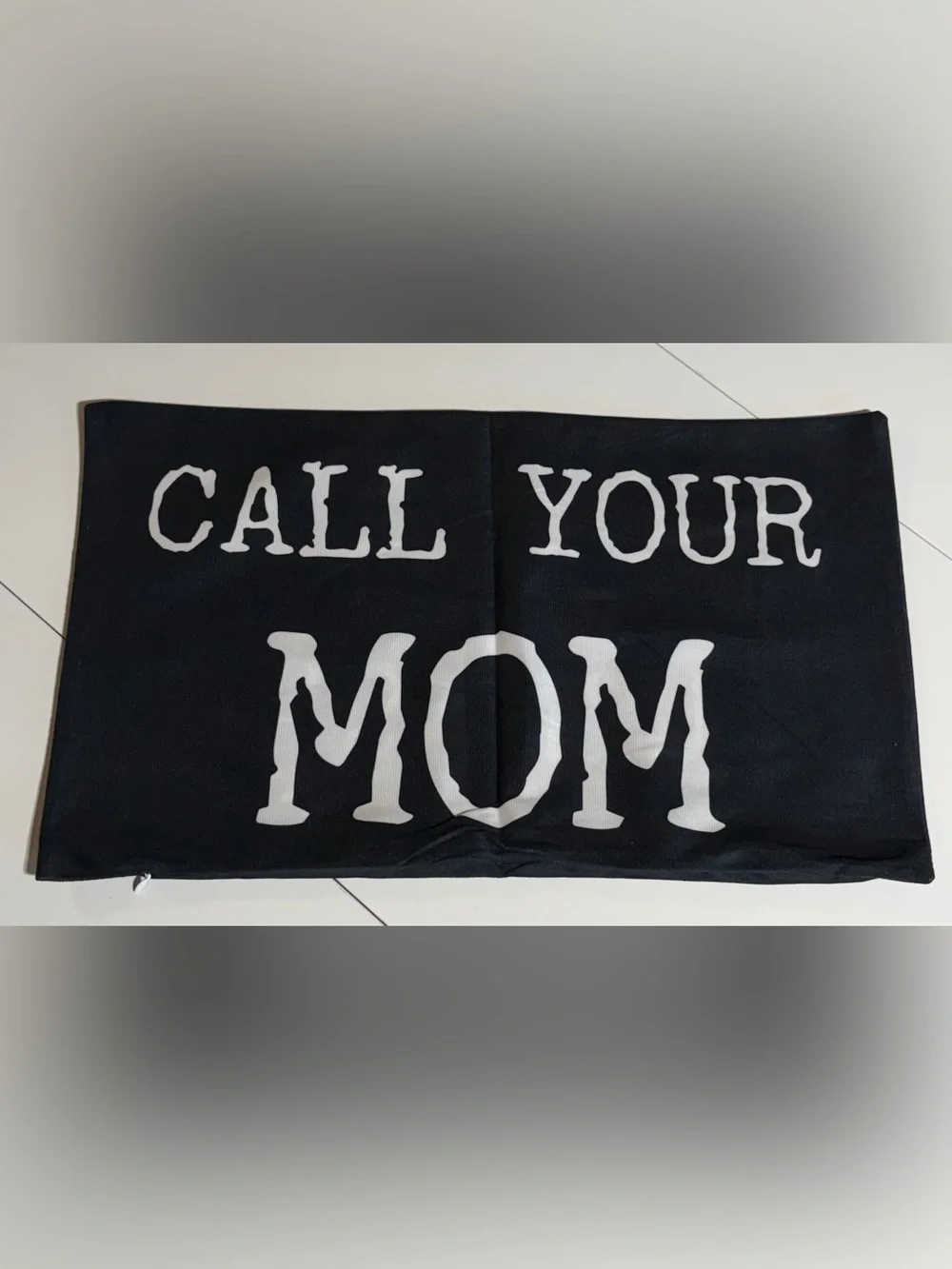Love Mom Decorative Pillow and Key Chain Set - 'Don't Do Stupid Shit'- NWOT
